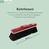 thumbnail of BawiTec Echt Rosshaarbesen 30cm mit Teleskopstiel Zimmerbesen Kehrbesen Rosshaar