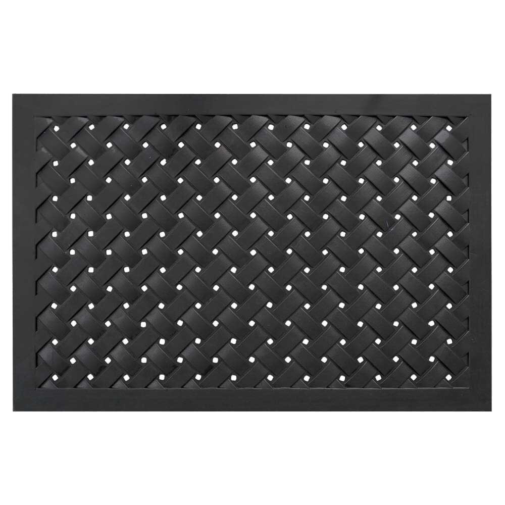 Rubber deurmat Weave - 61 x 91 cm