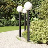thumbnail of vidaXL Pollerleuchten 3 Stk. 120 cm Schwarz IP44