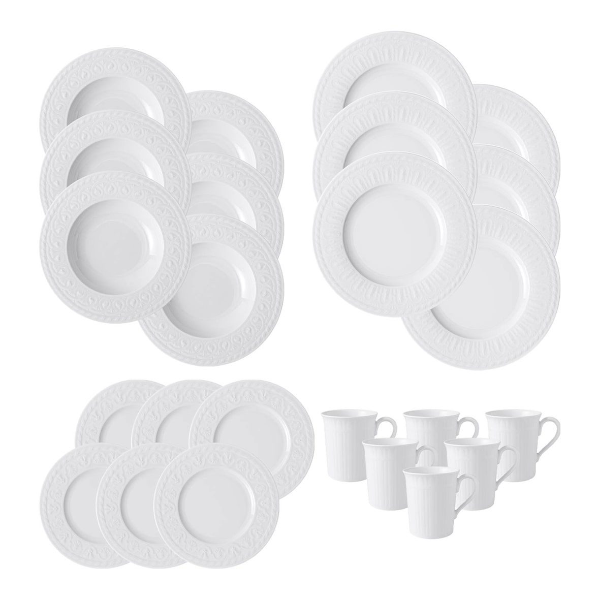 Villeroy & Boch Cellini Geschirr-Set 24-teilig