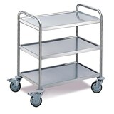 thumbnail of Rollcart Tischwagen 3 Etagen \"Standard Ausführung\" - Ladefläche LxB: 600x400mm
- Außenmaß LxB: 700x500mm
- Tragkraft: 100kg