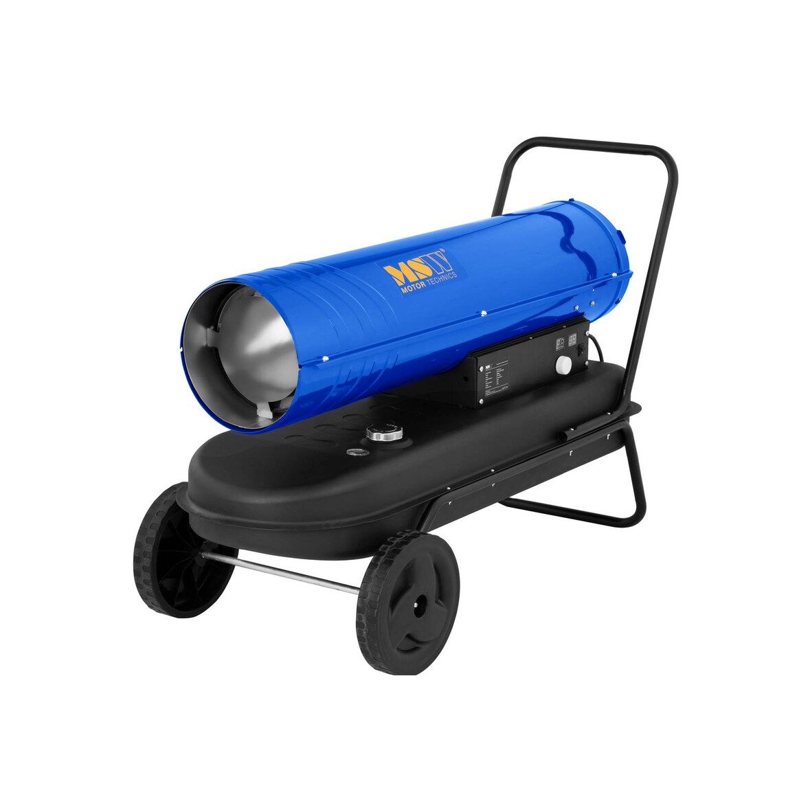 MSW - Diesel-heteluchtkanon inclusief wagen - 50 kW - 44 l