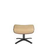 thumbnail of Angel Cerdá  Pouf girevole in pelle e legno di noce 5088C