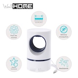 thumbnail of WellHome - Lâmpada mata-mosquitos com ventilador e cabo USB, tamanho Ø9,6x16,4cm