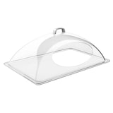 thumbnail of APS 11027 Cloche transparente bombée GN 1/1 grande ouverture frontale 54 x 33 cm H 20 cm