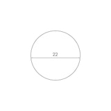 thumbnail of UNiLUX Wanduhr/Quarzuhr "ATTRACTION", magnetisch, silber