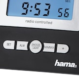 thumbnail of Hama Wetterstation mit Außensensor DCF-Funkuhr Barometer schwarz