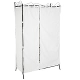 thumbnail of Metall-Garderobenschrank mit Vorhang 112x207x57cm