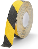 Rutschfeste Klebebandrolle mit gelb-schwarzen Streifen.