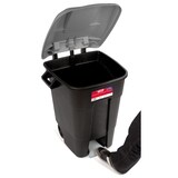 thumbnail of Eco Tayg Cubo de basura 120 L. NE/GR. C/Pedal