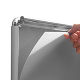 thumbnail of Danieli - Espositore Pubblicitario da Terra A3 con Cornici a Scatto. Supporto Autoportante in Alluminio con Base Quadrata