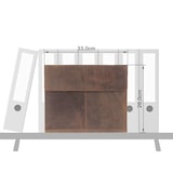 thumbnail of Dethloff Fächermappe A4 Leder 7 Fächer vintagebraun Aktenmappe Orgamappe Leopold D021426503-S