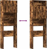 thumbnail of vidaXL Waschmaschinenschrank Räuchereiche 64x24x190 cm Holzwerkstoff