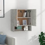 thumbnail of vidaXL Wandschrank Betongrau 60x31x70 cm Holzwerkstoff