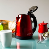 thumbnail of Bouilloire électrique 1.8L inox sans fil Rouge  HA5525-RED usage non-intensif Hagen