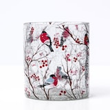 thumbnail of Teelichthalter GIMPEL Windlicht Bruchglasoptik H: 10cm D: 9cm