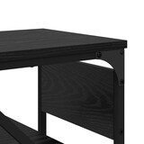thumbnail of Tavolo consolle in rovere nero 75x30x75 cm in derivati \u200b\u200bdel legno, modello Orion Prime