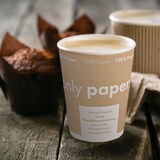thumbnail of Espressobecher aus Pappe 20x50 Stück 100 ml Ø 6,2 cm vollständig recyclebar
