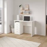 thumbnail of WellHome - Mesa de Escritorio con 4 Cajones en color Blanco 111 x 49 x 76 cm - Segre White