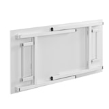 thumbnail of Helloshop26 - Mesa de comedor de cocina plegable altura regulable para 4 personas 120 cm color blanco 03_0004361