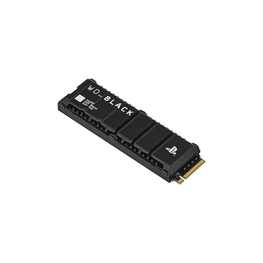 Disque Ssd Interne Sandisk Wd Black Sn850p Wdbbyw0020 Nvme M.2 Pcie 4.0 2 To Ssd Pour Ps5 Noir Et Blanc