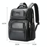 thumbnail of Sac À Dos Ordinateur En Cuir Grande Capacité Avec Ports USB Et Type-C YONIS