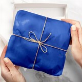thumbnail of Seidenpapier Tiefsee-Blau 50x75 cm – 100-Blatt-Packung für Geschenke, Schaufensterdekoration, Feste und elegante Projekte
