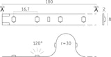 thumbnail of Paulmann ProStrip LED Strip Gold P25 927 5m   22W 380lm/m 60LEDs/m 2700K  78438