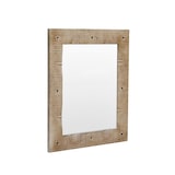 thumbnail of SIT Möbel 5-delige badkamerset in natuurlijk mangohout, 1 hoge kast, 1 onderkast, 1 spiegel, 1 kleine kast, 1 wandkast, B 44 x D 35 x H 188 cm