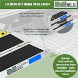 thumbnail of TRUTZHOLM Rollstuhlrampe 305 cm Traglast 272 kg Alu 2-fach klappbar friktionsbeschichtet Kofferrampe