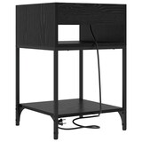 thumbnail of vidaXL Nachttische 2 pcs Schwarze Eiche 40 x 40 x 61 cm Holzwerkstoff