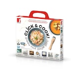 thumbnail of BERGNER Click&Cook - Conjunto de 2 frigideiras de Ø22cm e Ø26cm com cabo removível com efeito madeira em alumínio prensado