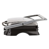 thumbnail of H.Koenig GR20 Kontaktgrill / vollständig aufklappbar / Antihaft-Beschichtung / stufenlose Temperatureinstellung / 2000 W / Edelstahl / silber