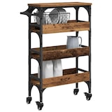 thumbnail of vidaXL Keuken Trolley Oud Hout 53 x 20 x 76 cm Bewerkt hout