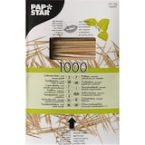 thumbnail of PAPSTAR 12000 Zahnstocher, Holz gehüllt rund 6,5 cm mit Menthol