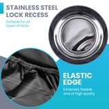 thumbnail of Dayshake Fahrradabdeckung für 1/2 Fahrräder - Luxus Fahrradabdeckung - Wasserdichtes 210D Polyester Schwarz - Inklusive Aufbewahrungstasche