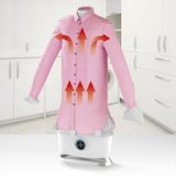 thumbnail of CLEANmaxx Hemdenbügler inkl. Hosenaufsatz - mit Dampffunktion - 1800W Weiß