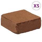 thumbnail of vidaXL Kokosvezelblokken 5 st 5 kg elk 25 kg totaal