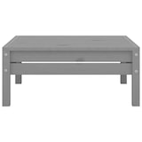 thumbnail of Conjunto de muebles de jardín 3 piezas madera maciza pino gris