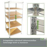 thumbnail of 2x Schwerlastregal 180x75x75cm 875 kg 5 Böden Regal Steckregal Lagerregal