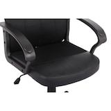 thumbnail of SIGMA Sedia da ufficio EC21, pelle, altezza seduta regolabile, nera