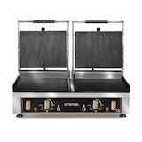 thumbnail of orange Doppel-Kontaktgrill, oben gerillt, 820x500x300mm