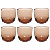 thumbnail of like. by Villeroy & Boch Like Glass Wasserglas 280 ml 6er Set Clay