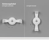 thumbnail of VASNER Citara M RX Funk Infrarotheizung mit integriertem Funksystem, Infrarot Heizplatte 300 Watt weiß, Bad geeignet (IP44)