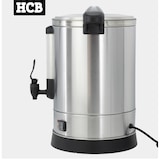 thumbnail of HCB Kaffeemaschine - 12 Liter - 80 Tassen - silber - 230V - Edelstahl