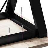 thumbnail of Helloshop26 - Stabile schwarze Y-förmige Tischbeine aus Stahl im Industriestil für Esstische 160 x 80 x 73 cm 02_0047263