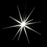 thumbnail of 3D LED Stern zum Hängen Weihnachtsbeleuchtung DIA 51cm Außen Batterie