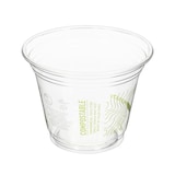 thumbnail of MONOUSO - Copo Compostável PLA Green Stripe® 265ml Ø9,6cm (1.000 Uds)