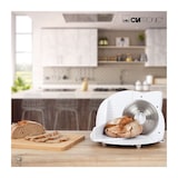 thumbnail of Clatronic AS 2958 Cortafiambres Plegable, Cuchilla Especial Acero Inox., Corte Ajustable, 3 Velocidades, Compacto, 180W, Blanco