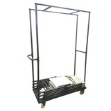 thumbnail of Ligne CHR Chariot pour chaise pliante Nîmes, métal, gris